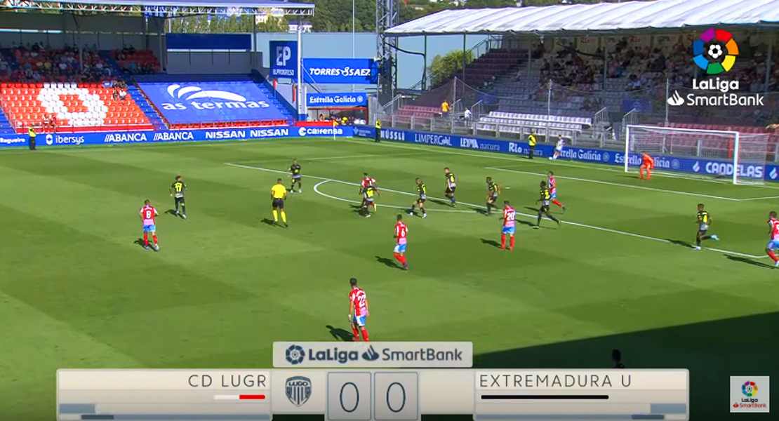 El Extremadura UD comienza LaLiga con un empate, pero se va contento