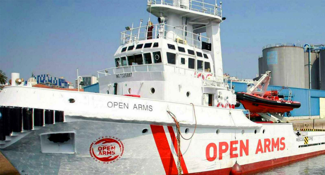 España ofrece Algeciras para el desembarco del Open Arms y lo rechazan