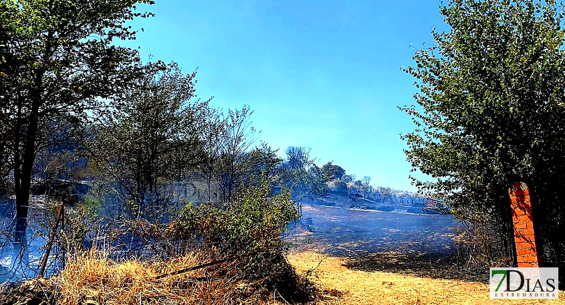 Declarado el nivel 1 de peligrosidad en un incendio en la provincia de Cáceres