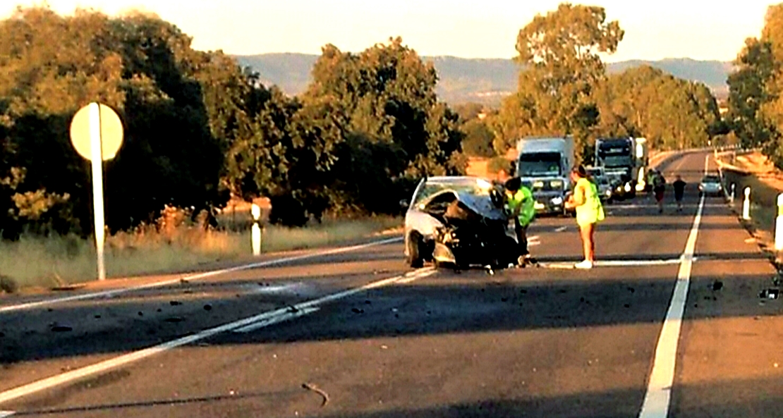 Imágenes del accidente mortal en la Nacional 430