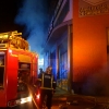 Imágenes del grave incendio que calcinó una tienda de muebles en Mérida