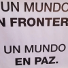 Imágenes de la concentración en Delegación para pedir la acogida del Open Arms