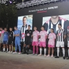 Imágenes de la presentación de las equipaciones del CD. Badajoz