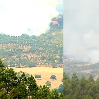 Declarado un nuevo incendio en Valverde del Fresno