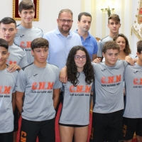 Jóvenes nadadores emeritenses en el ranking nacional
