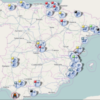 Alerta de la DGT por el incendio de un vehículo