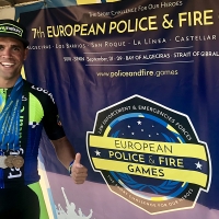 Javier Sánchez, representante extremeño en los Juegos Mundiales de Policías y Bomberos