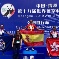 El policía local de Hervás consigue su segundo oro en los Juegos Mundiales de Policías y Bomberos
