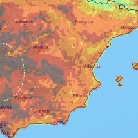 Continúa el riesgo alto de incendios en Extremadura
