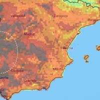 Continúa el riesgo alto de incendios en Extremadura