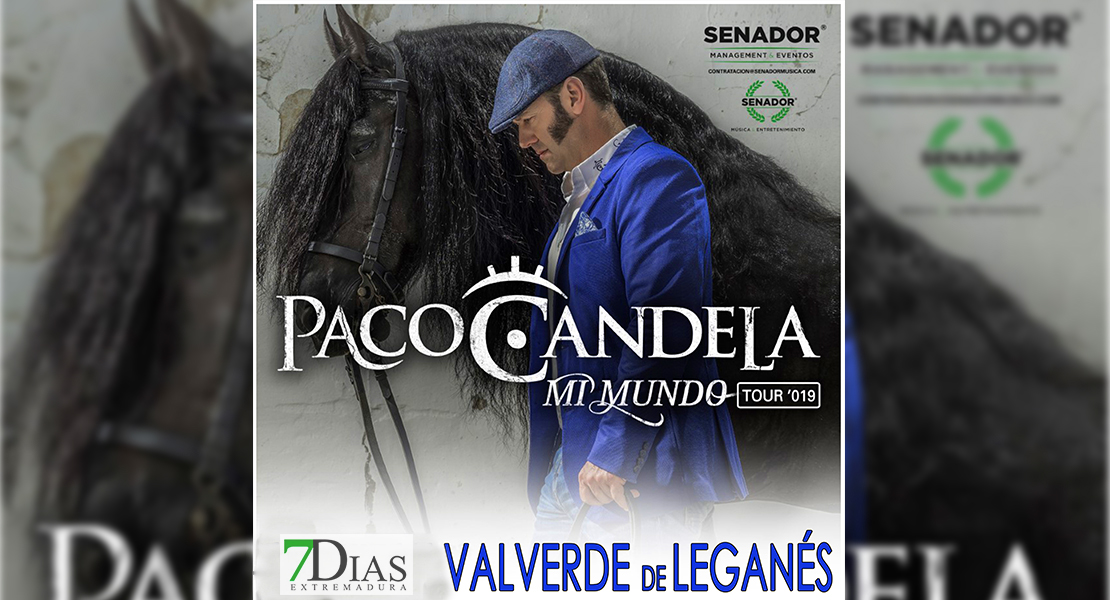 Sorteo de cuatro entradas para ver a Paco Candela en Valverde de Leganés