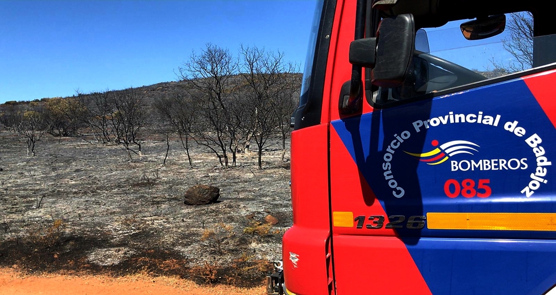 Incendio forestal Nivel 1 en Calzadilla de los Barros (BA)