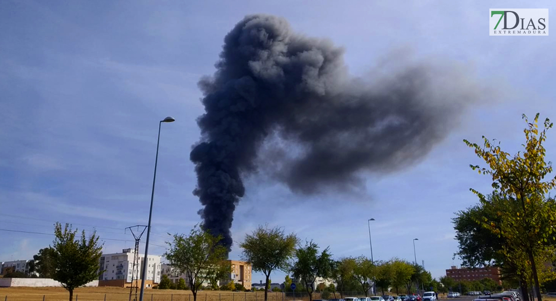 Imágenes del grave incendio en la Panificadora