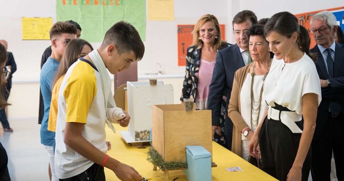 La Reina Letizia inaugura el curso escolar