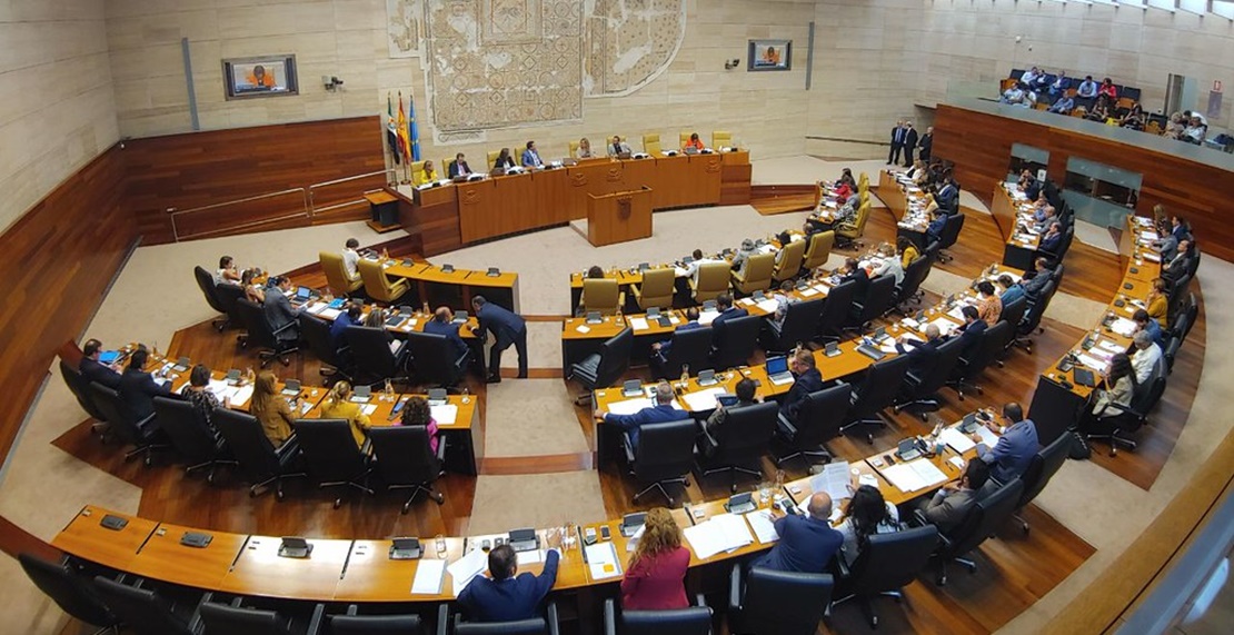Tren, cava, financiación autonómica y SMI, protagonistas del pleno de la Asamblea