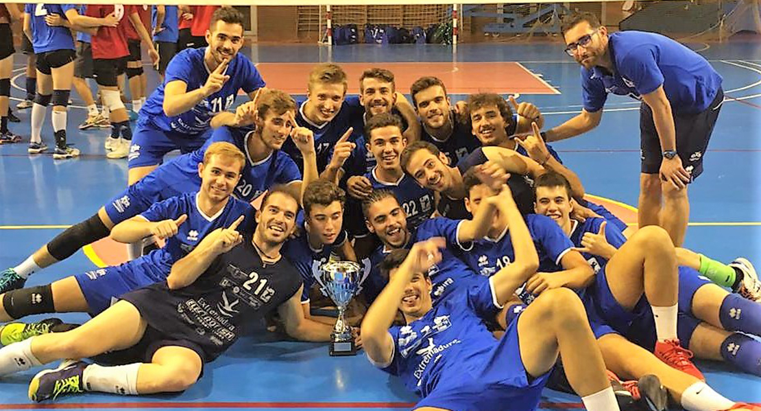 El Cáceres Voleibol va al Trofeo Diputación de Badajoz con el empeño de hacer un buen papel