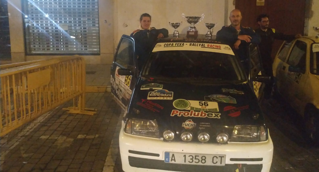 Mordillo y Hernández finalizan segundos en el Rallye de la Vendimia