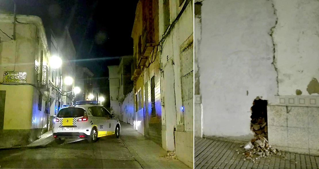 La policía evita in situ que una vivienda en el Casco Antiguo sea ocupada