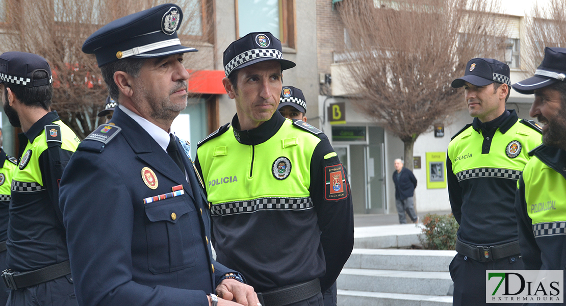 Nueve agentes se incorporan a las filas de la Policía Local pacense