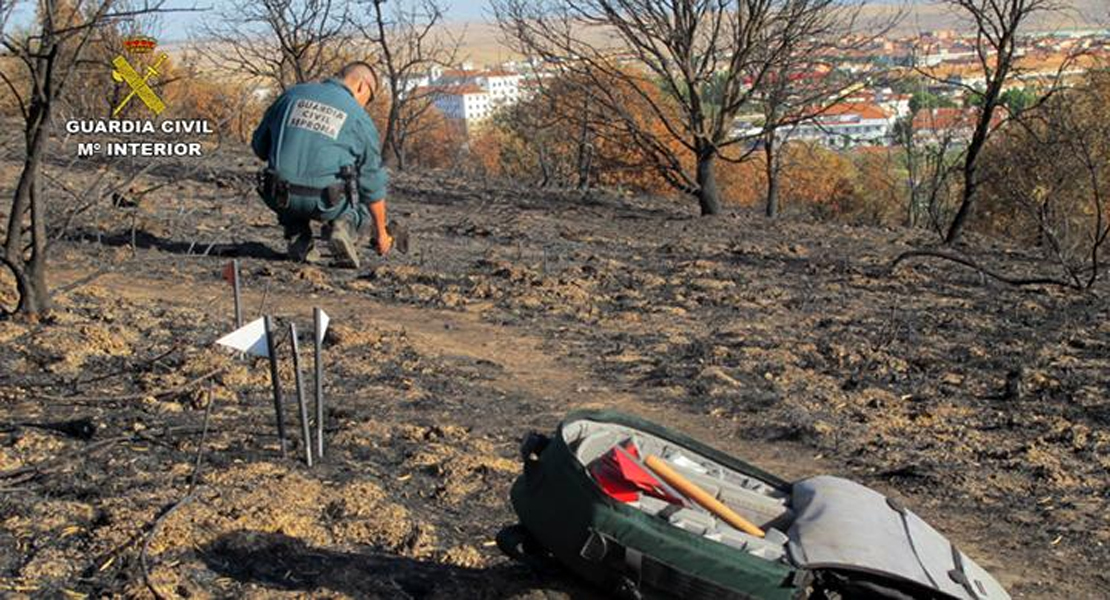 Detienen al “pirómano” de los últimos incendios forestales perpetrados en Valverde del Fresno (Cáceres)