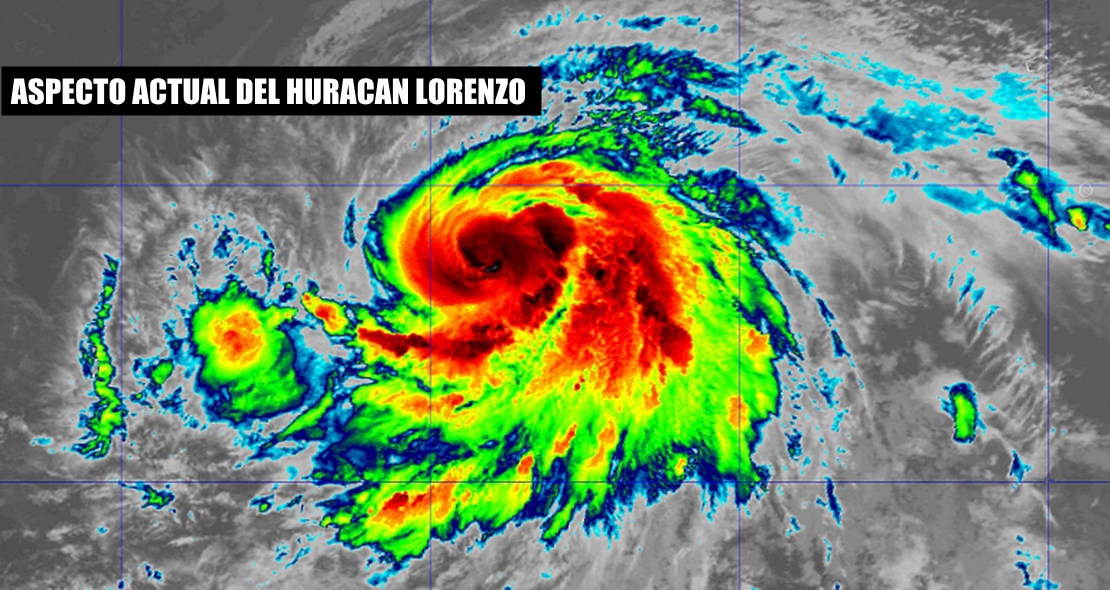 Lorenzo ya es huracán y aunque aún está lejos, se acercará