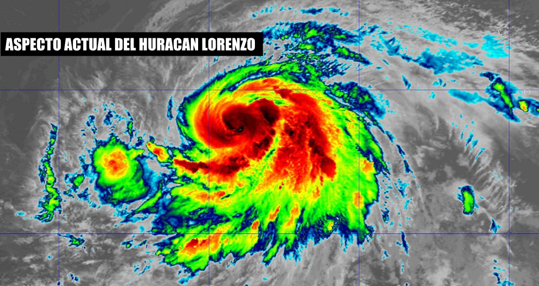Lorenzo ya es huracán y aunque aún está lejos, se acercará