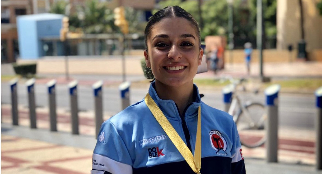 La extremeña Marta García consigue el oro en la Liga Nacional de Karate de Málaga