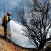 Imágenes del incendio de Alcuéscar (CC)