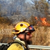 Imágenes del incendio de Alcuéscar (CC)