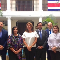 Extremadura afianza sus relaciones comerciales e institucionales con Costa Rica