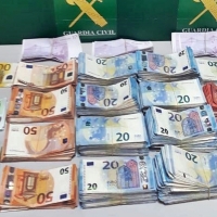Intervienen a tres portugueses que intentaban sacar de España 115.000 euros sin declarar