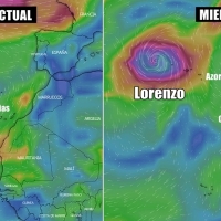 Especial atención a la tormenta tropical Lorenzo