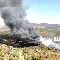 Dos incendios afectan a Hervás y Alcuéscar este domingo