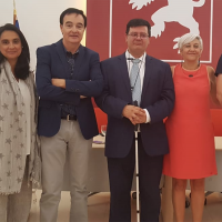 Luis Salaya se compromete a contar con la OTAEX para mejorar la accesibilidad en Cáceres