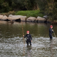 Las labores de búsqueda del bebé arrojado al Río Besós se trasladan a la desembocadura del mar