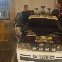 Mordillo y Hernández finalizan segundos en el Rallye de la Vendimia