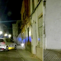 La policía evita in situ que una vivienda del Casco Antiguo sea ocupada