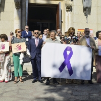 Minuto de silencio por la mujer desaparecida en Málaga desde junio