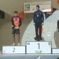 El extremeño Alberto Ginés consigue el bronce en el Europeo Juvenil de Boulder