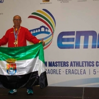 El extremeño Miguel Periáñez, campeón de Europa de 5.000 metros marcha