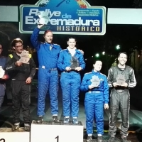 Mordillo y Hernández triunfan en el Rallye de Extremadura Histórico