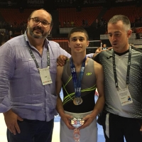 El gimnasta extremeño Sergio Moreno participara en los Juegos Mediterráneos Junior