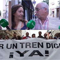 TEMA DEL DÍA - ¿Debe convocarse una nueva manifestación por el tren digno?