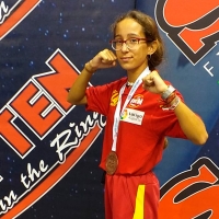 La extremeña Rocío Lozano consigue el bronce en el Campeonato de Europa de Wako