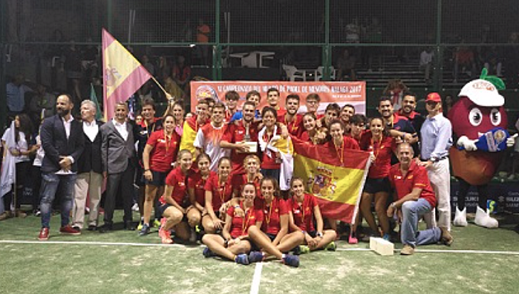 Dos jóvenes extremeños defenderán a España en el Campeonato del Mundo de Pádel