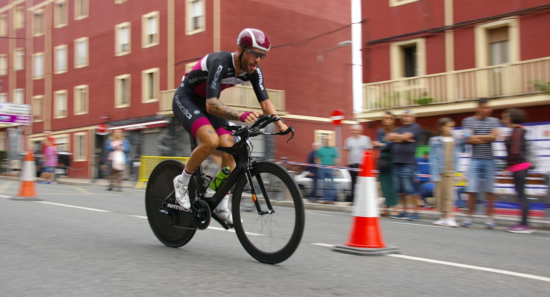 Rubén Tanco consigue una medalla de plata en la contrarreloj del Campeonato de Euskadi