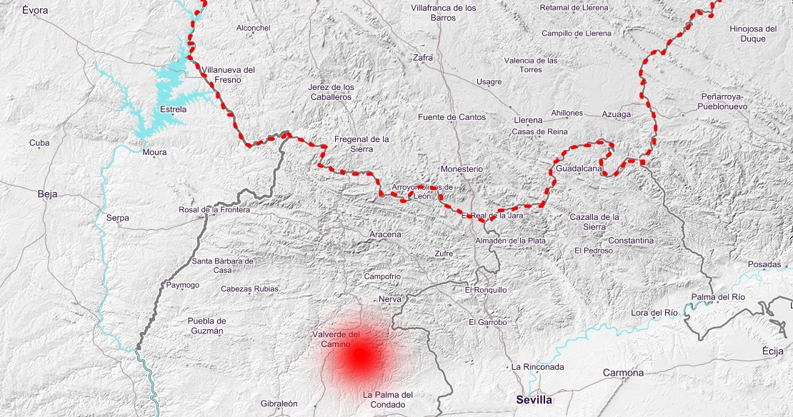 Nuevo temblor cercano a la provincia pacense