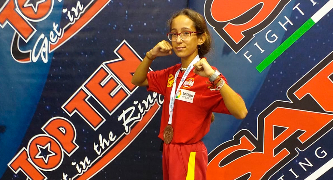 La extremeña Rocío Lozano consigue el bronce en el Campeonato de Europa de Wako