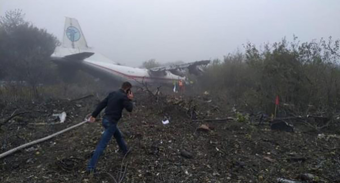 Cinco muertos tras el aterrizaje forzoso en Ucrania de un avión que salía de Vigo
