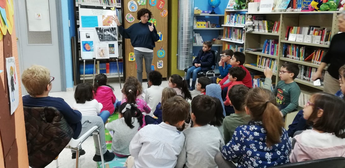 Los más pequeños celebran el Día de la Biblioteca en Mérida